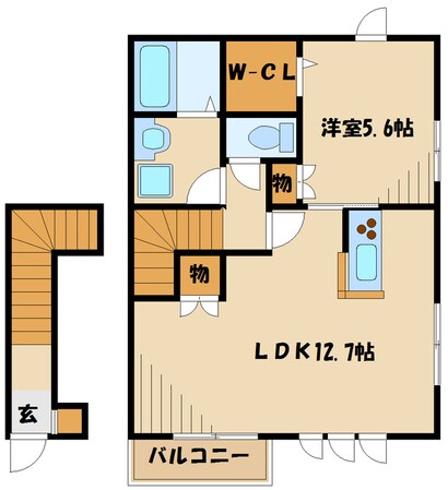 ヒルマイナの物件間取画像